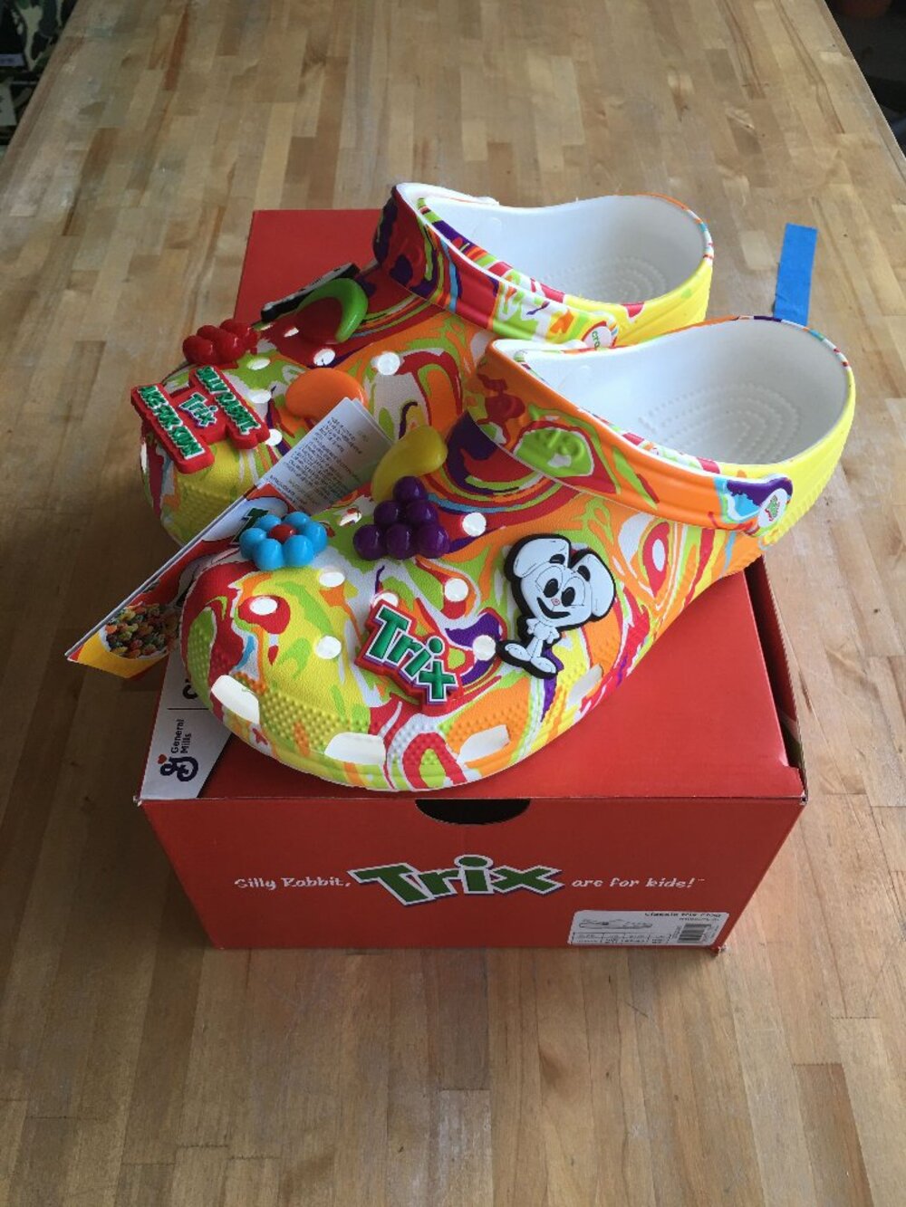 Trix Crocs Classic Clog 207922-94S Sz 9